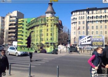 Cronovizor augmented reality time machine