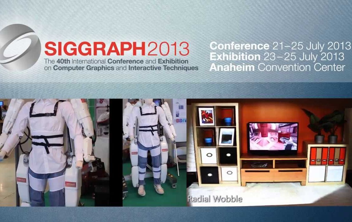 SIGGRAPH 2013 Emerging Technologies preview trailer