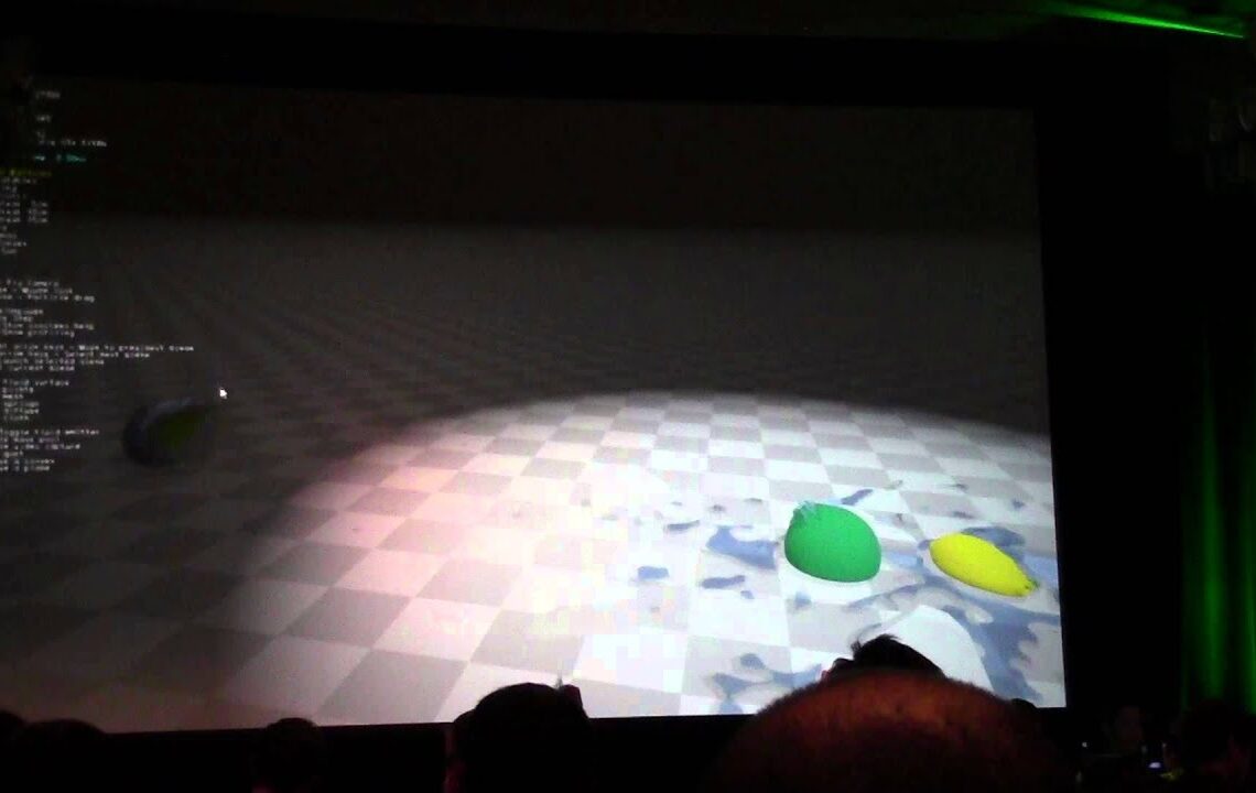 NVidia announces Flex unified GPU PhysX