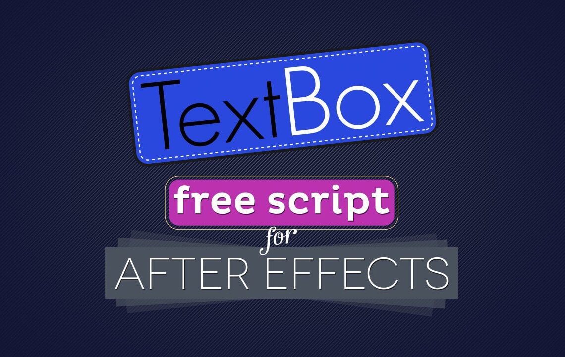 TextBox and Paravent for After Effects