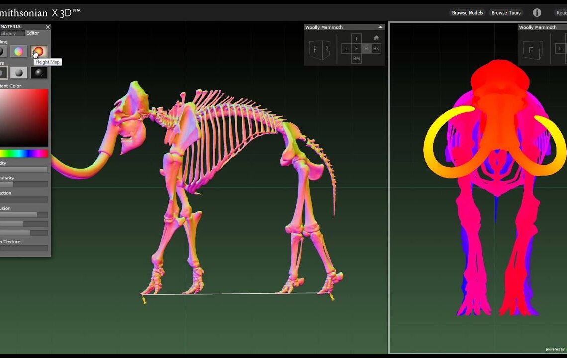 The Smithsonian makes 3D scans of historic artifacts available on the web