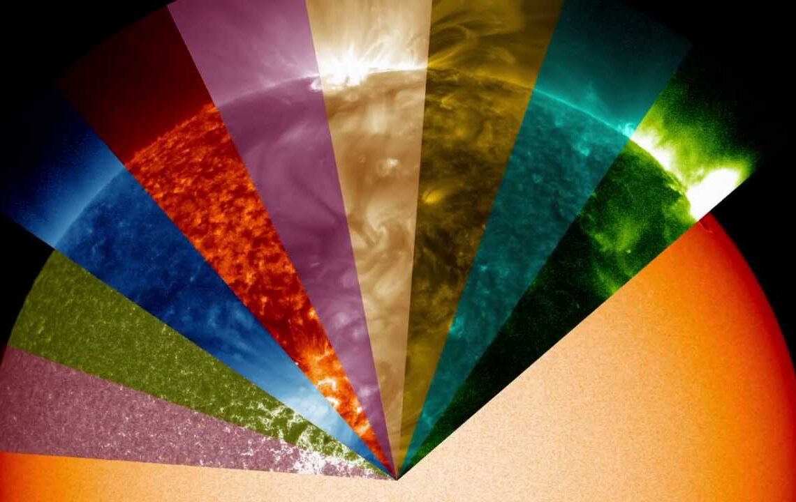 NASA's Jewel Box Sun visualization