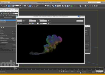 FumeFX RGB Light Rig
