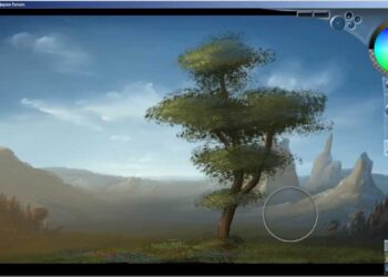 Verve – experimental fluid dynamics painting software
