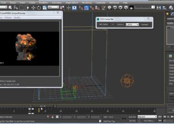 FumeFX Cache Bar