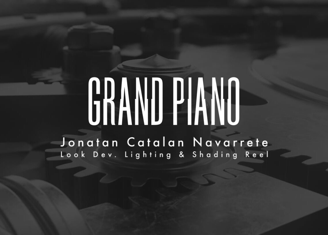 Jonatan Catalán's look development, lighting & shading reel