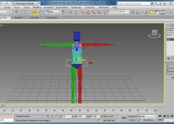 Custom spline IK solver video