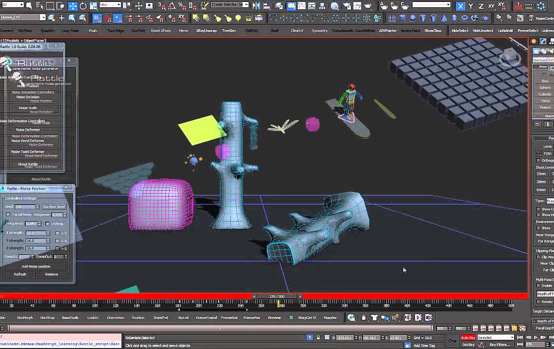 Rattle 1.0 parametric noise generator trailer