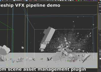 Bottleship VFX pipeline demo
