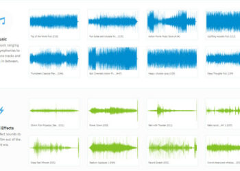 AudioBlocks offers 100,000 royalty-free songs, sound effects and jingles