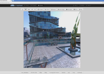 V-Ray RT with NVidia VCA