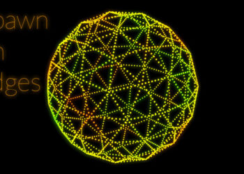 Particle script operators: Electric Trails and Spawn on Edges