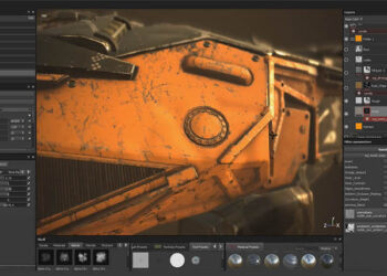 Substance Painter real-time effects video