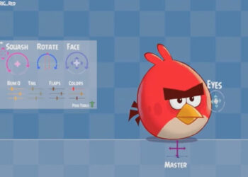 Angry Birds Toons’ After Effects character rigs