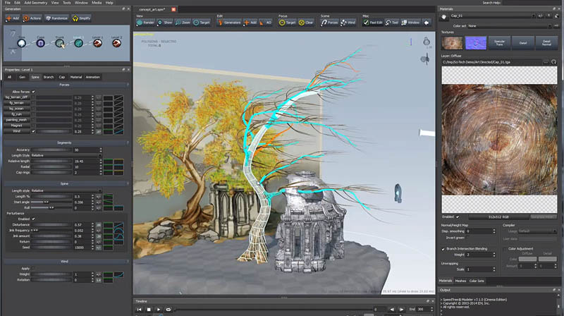 Sprite Speedtree Using SpeedTree to match concept art – CGPress