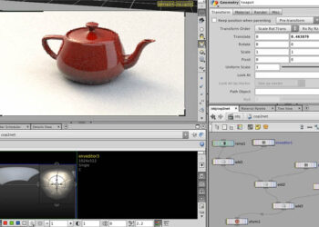 HDR lighting tool for Houdini