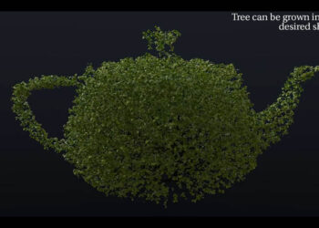 Procedural plants generator