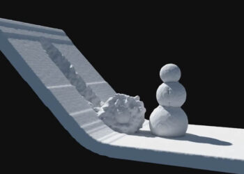 CubeSurfer particle mesher for Blender