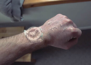 Holographic smart watch