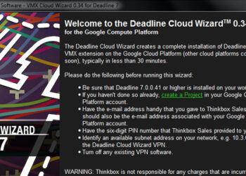 Deadline Cloud Wizard for Google Cloud Platform