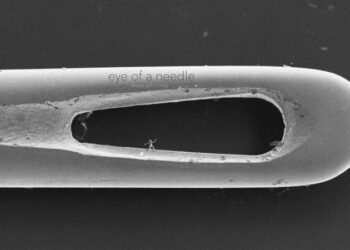 Nano sculptures created using 3D scanning and printing