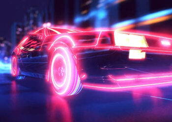 Retrowave video