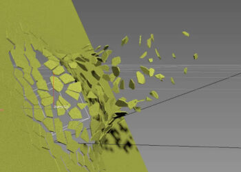 ThinkingParticles Shatter