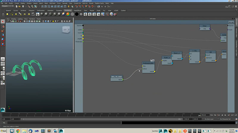 Fabric Engine 2.0: Canvas visual programming preview - CGPress