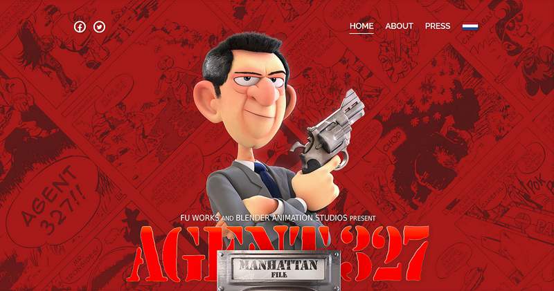 The Blender Foundation and Fu Works to produce Agent 327 feature film