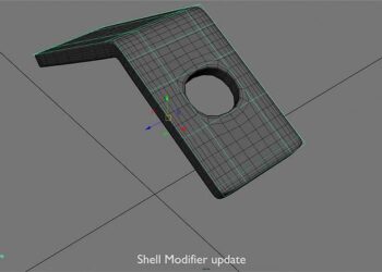 Shell modifier plugin for Maya