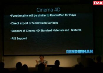 Cinema 4D presentations from FMX