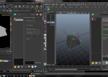 HCom communication system for Houdini and Maya