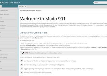 Modo 901 online help docs now available