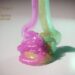 Simulation tests: elastic viscous liquids with bubbles