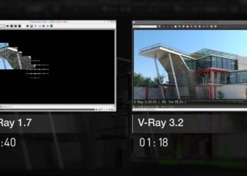 Features comparison of V-Ray 1.5 to V-Ray 3.2