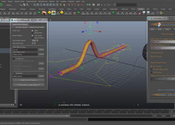 AS_EasySnake – Auto Snake Rigging Tools