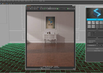FloorGen preview – floor generator plugin for Maya