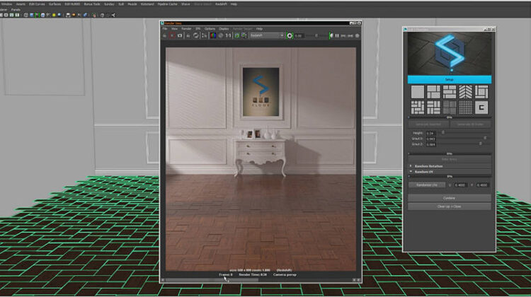 FloorGen preview – floor generator plugin for Maya – CGPress