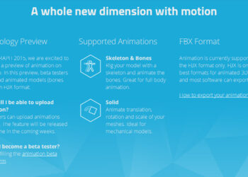 Sketchfab adds animation support