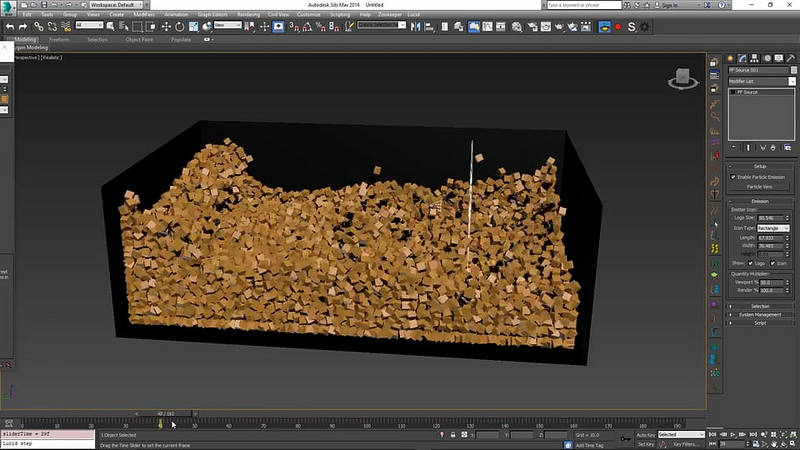 Lucid Physics beta update 1 – Cloth and Particle Flow