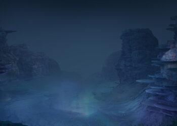 Creating an undersea digital matte painting