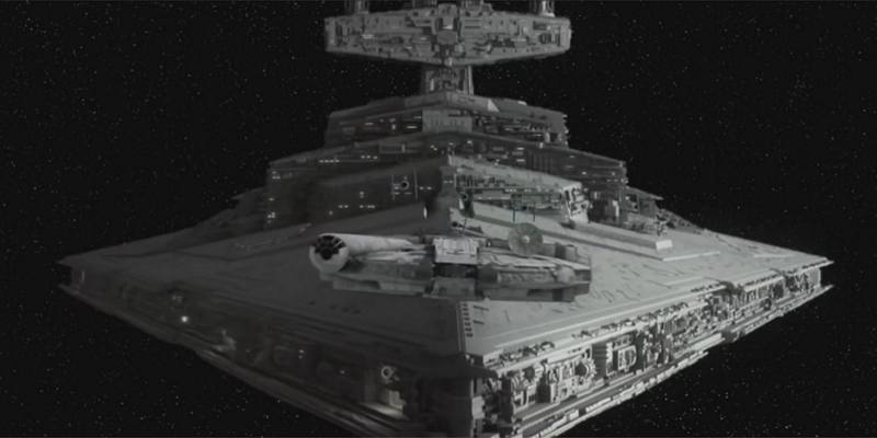 The Empire Strikes Back asteroid sequence in real-time CG - CGPress