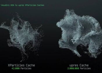 Cinema 4D X-Particles uprezzer