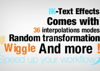 IK-Text Effects motion graphics add-on for Blender