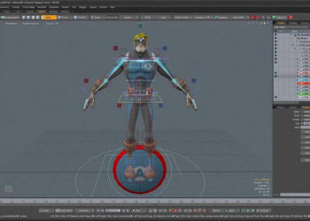 Modo character rigging