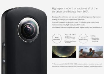 Ricoh Theta S camera, HDR 360 Bracket Pro 1.5 released