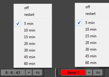 Save Button script