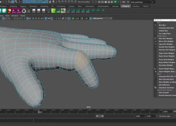 SmoothSkinClusterWeight plugin for Maya