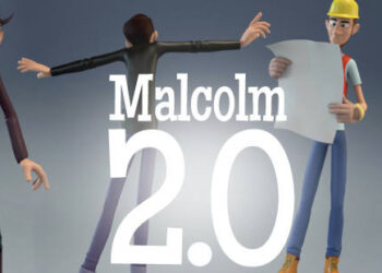 Malcolm 2.0 rig for Maya available