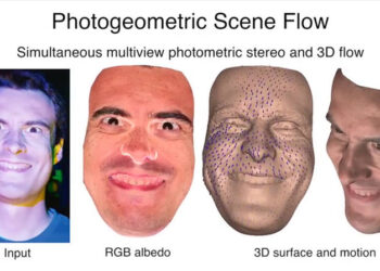 Photogeometric Scene Flow for high-detail dynamic 3D capture